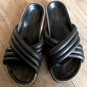 Isabel Marant Sandal Black Puffy Slide